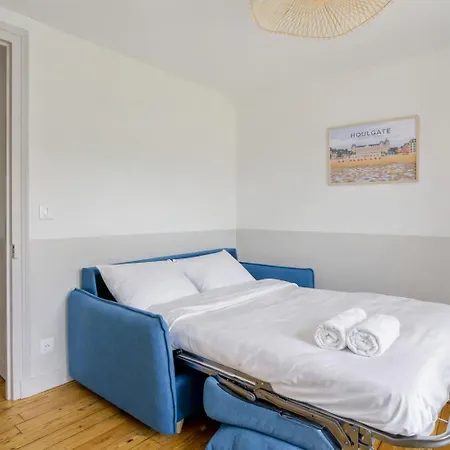 Escapade Belle Epoque, F3 - Ancien Grand - A 50 Metres Apartman Houlgate